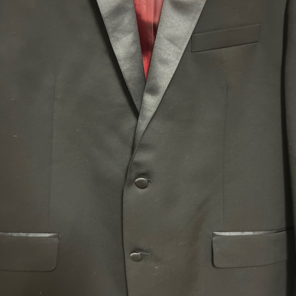 Madison Tuxedo Formal Prom Dinner Jacket 48R GUC! - Picture 3 of 16